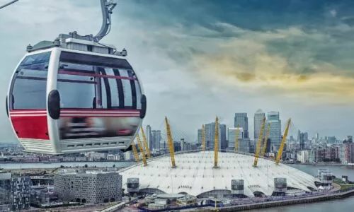Emirates Air Line Cable Car in London
