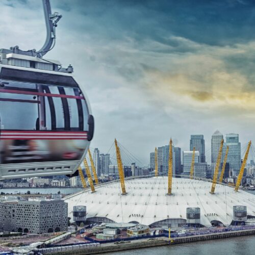 Emirates Air Line Cable Car in London