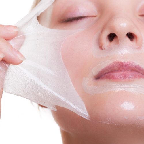 Face peeling for smooth skin