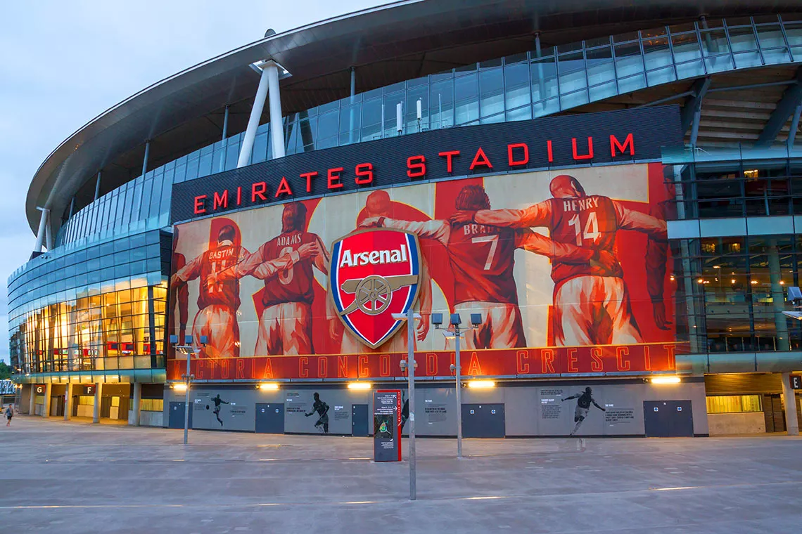 Arsenal Stadium in London